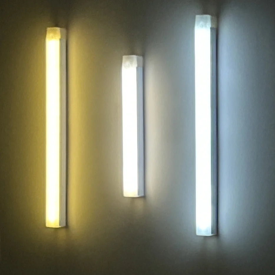 AITHEA LED Motion Sensor Light Wireless USB  Rechargeable Night Light Portable Induction Lamp for Cabinet Wardrobe Staircase