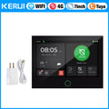 KERUI 4G/WiFi GSM Home Alarm with 7-inch IPS Large Touch Screen Panel Works with Tuya Wireless Security Alarm System Burglar