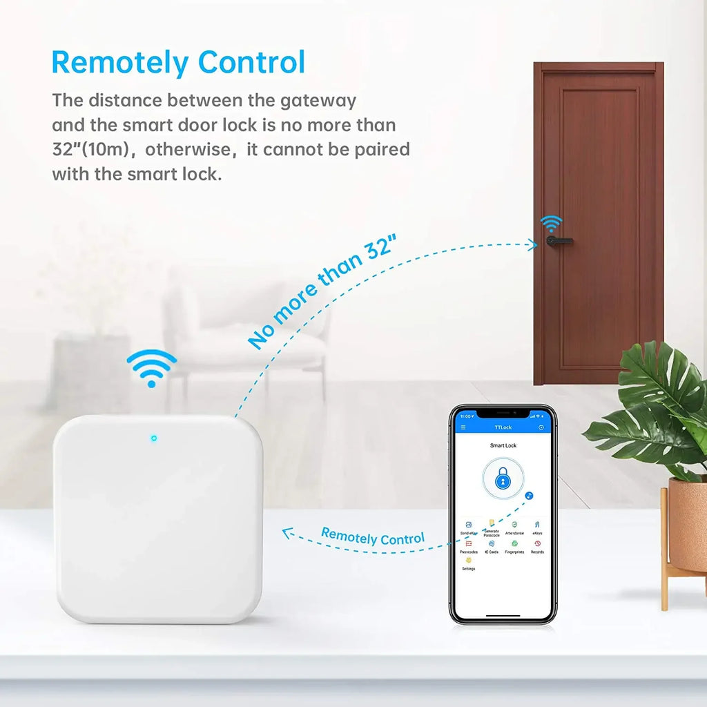 TTLOCK Gateway G2 G3 G3P G4 Bluetooth To Wifi Gateway Hub WIFI/RJ45/POE/4G TLE for Smart Home Door Lock Ttlock App Phone Control