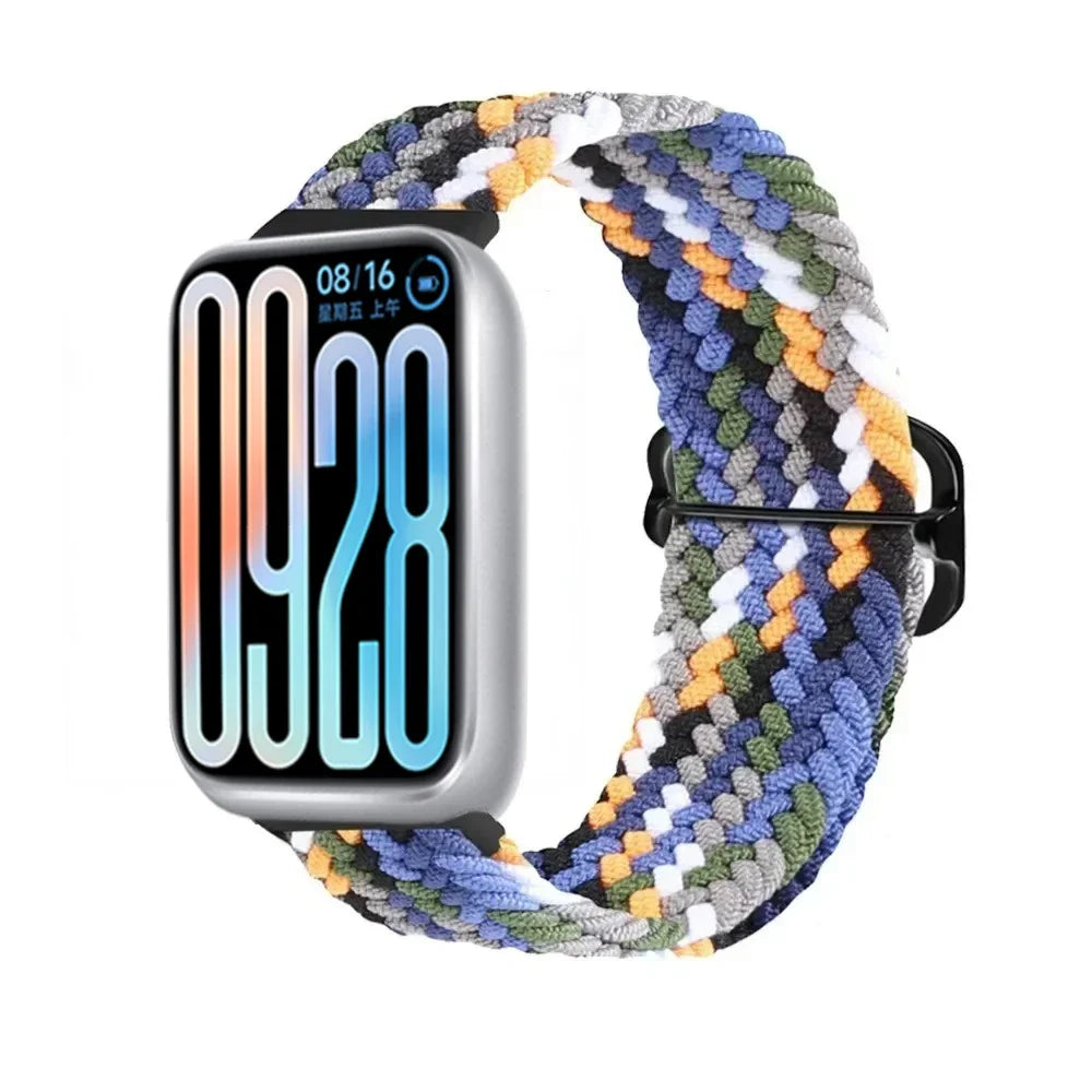 Nylon Strap for Xiaomi Mi Band 8 Pro/9 Pro/10 Pro Bracelet Smart Watch Replacement comfortable Wristband for Redmi Watch 4 5 6