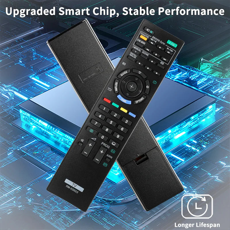 RM-ED022 For Sony Remote Control Replacement, For Sony TV KDL-22BX200 KDL-22EX302 KDL-26EX302 KDL-32BX300 KDL-32BX400
