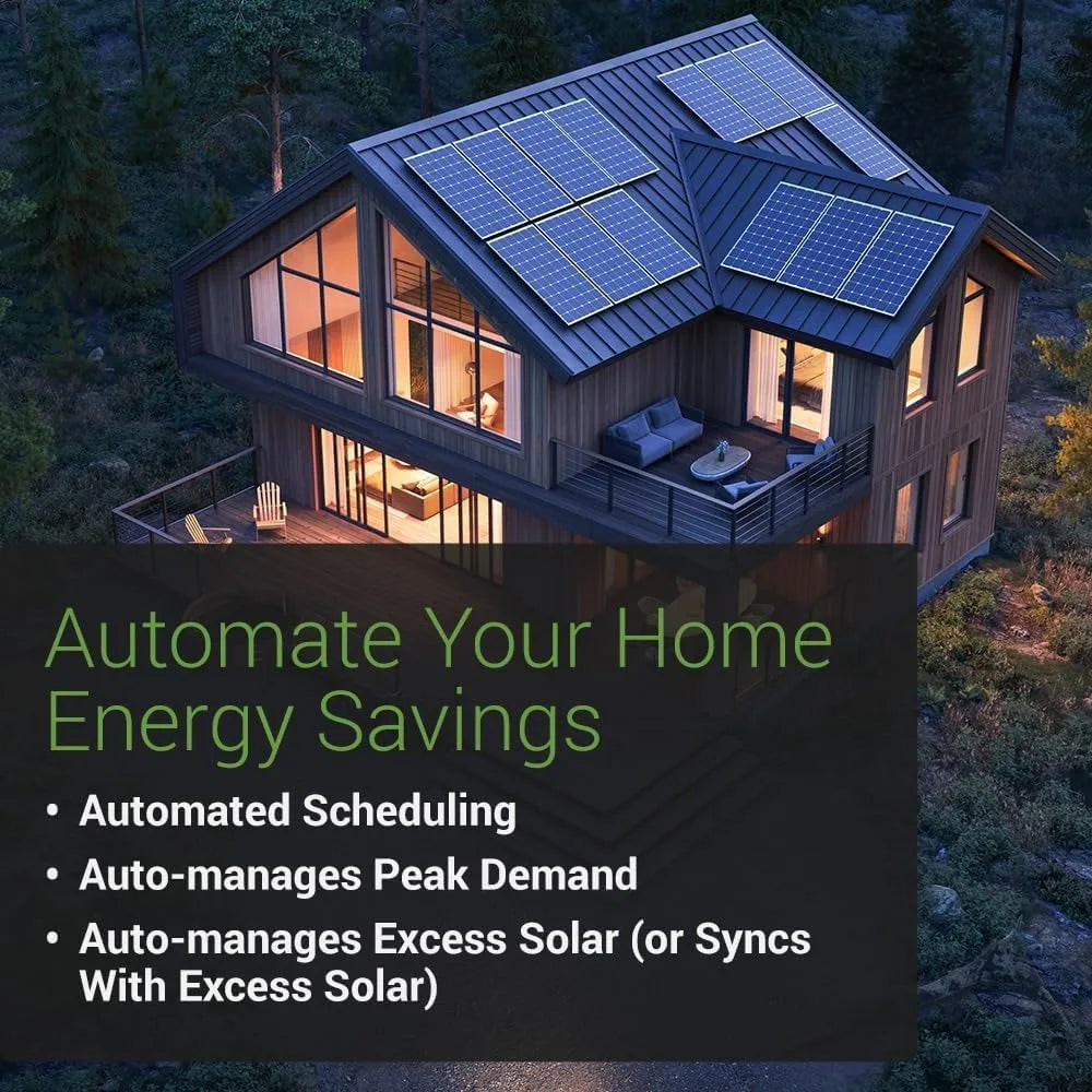 US Shipping Home Energy Monitor Smart Automation Electricity Usage Power Consumption Meter Solar Net Metering UL