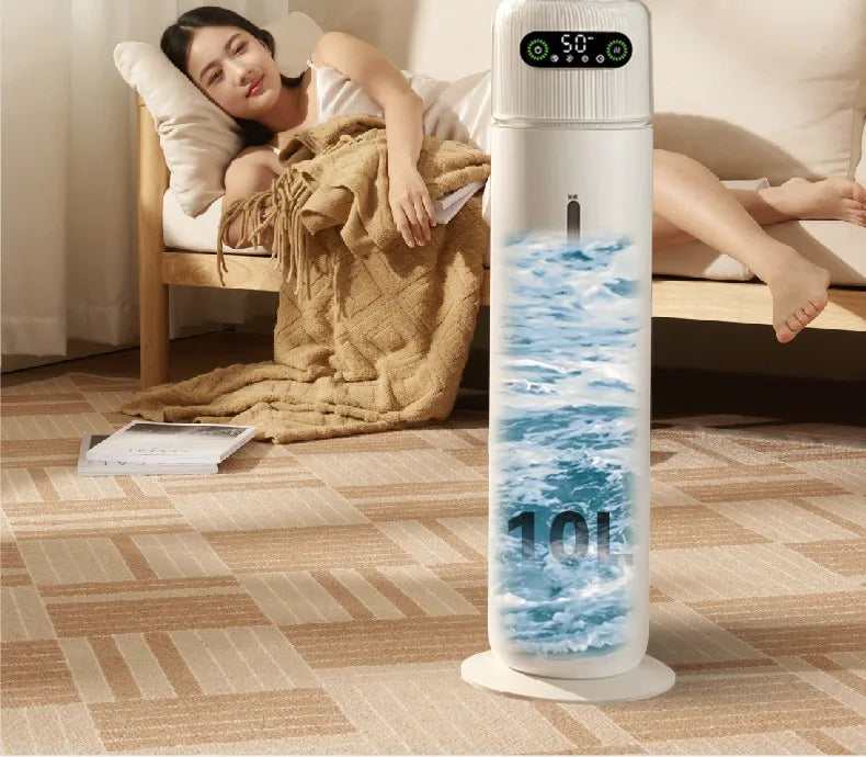 10L Smart Humidifier for Home Ultra-Quiet, Auto Shut-Off Quiet Humidifier For Baby Nurse Suitable for Bedroom/Living Room/Office