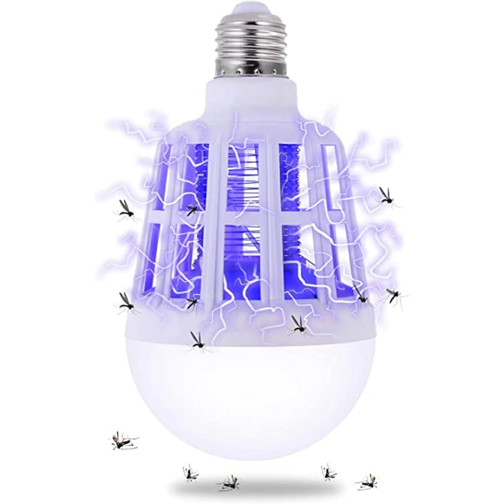 JOYINLED 2 in 1 LED Pest Attract Trap 220V/110V E26/E27 Lamp Bulb Pack of 1/2 Bug Zapper, Mosquito Killer for Home Kitchen Patio