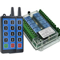 8 channel wireless rf remote control switch 12v /24v/36v/220VRemote Cont wireless remote motor control switch