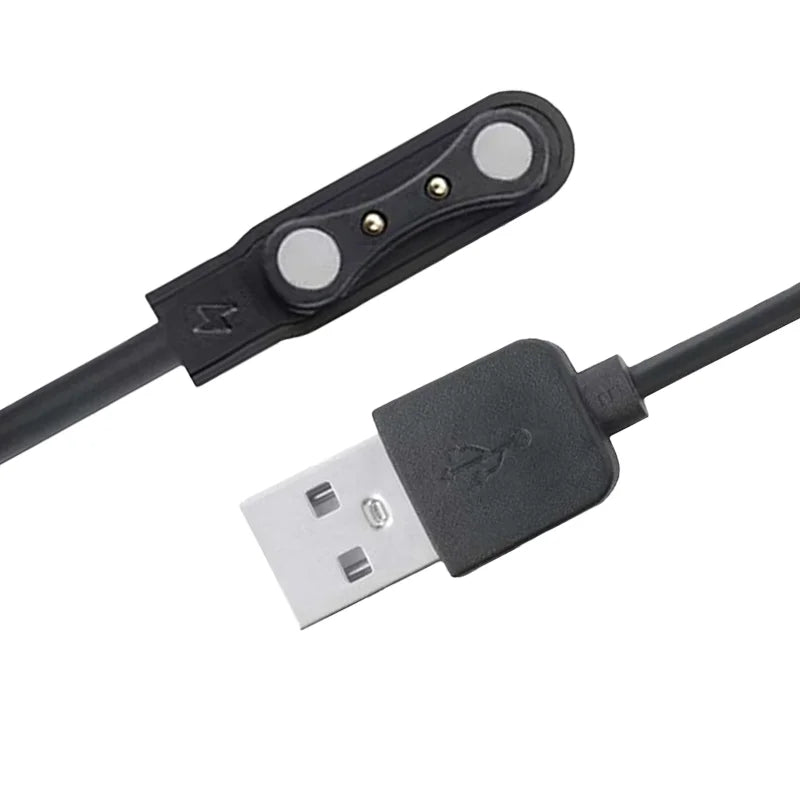 ZL02CPro Charger Cable 2 Pin USB Charging Cable for ZL02 / ZL02D Smartwatch Smart Watches Wristwatch Clock Charge Accessories