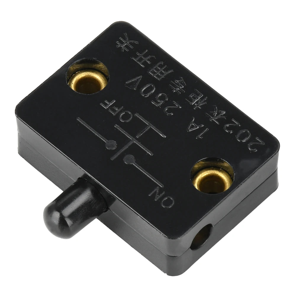 1/3PCS AC 250V Push Switches Door Switches Auto Switche Closet Light Switche Cabinet Door Switche Automatic Reset Push Switches