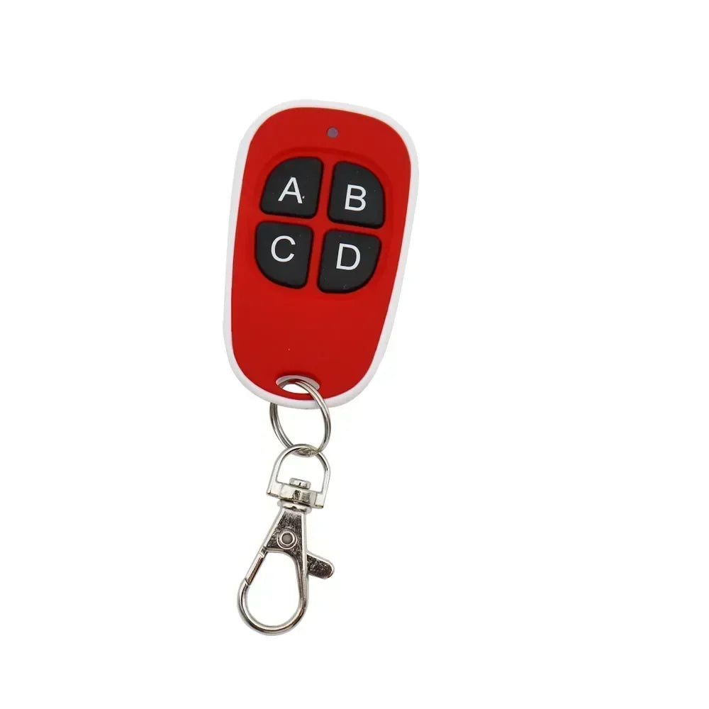433MHz Door Remote Control  4 Keys Copy Garage  Universal Remote Control Cloning electric gate Remote Controller Duplicator Key