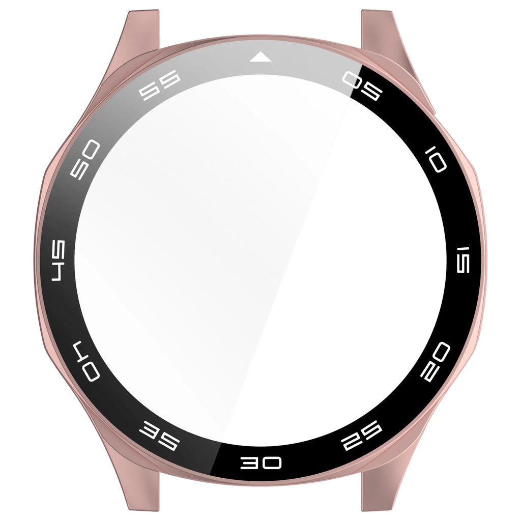 Case for Huawei Watch GT 5/GT5 Pro 46mm Tempered Glass Screen Protector&Hard PC Protective Bumper Huawei GT5 Cover Accessories
