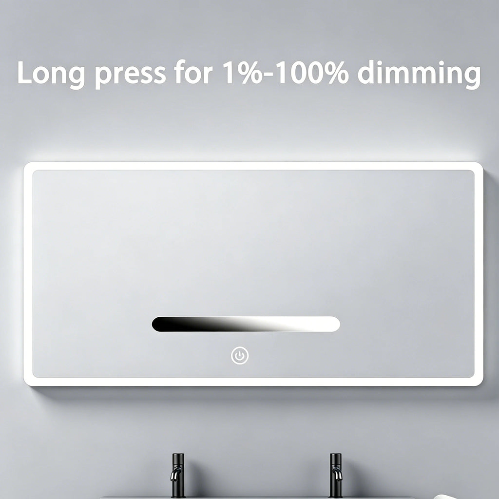 Customizable Bathroom Mirror Smart Home Switch Touch Sensor Mirror Lamp Isolated Touch Switch Module for Led Light Mirror Headli