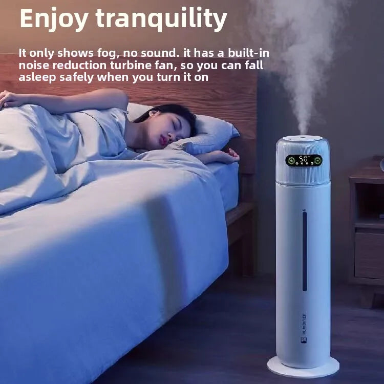 10L Smart Humidifier for Home Ultra-Quiet, Auto Shut-Off Quiet Humidifier For Baby Nurse Suitable for Bedroom/Living Room/Office