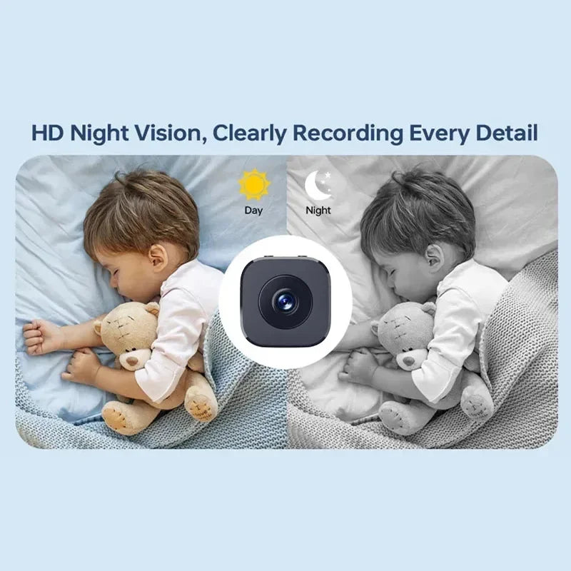 Mini Security Camera Wireless 1080P HD 2.4G WiFi Monitoring Security Protection Remote Night Vision Surveillance Smart Home 2026