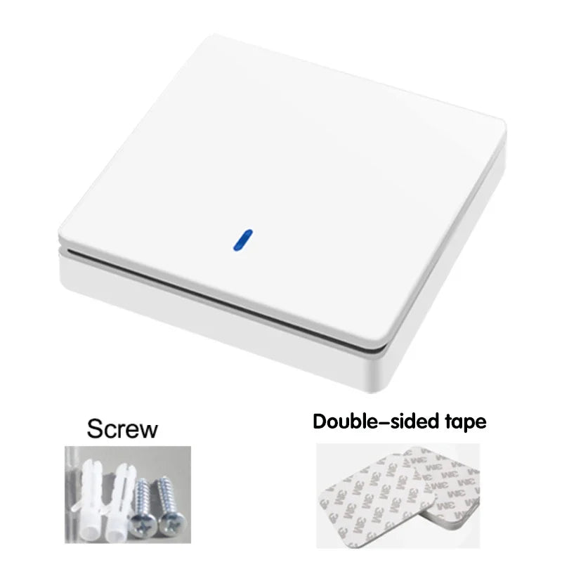 Wireless Smart Switch Light RF 433Mhz 86 Wall Panel Switch with Remote Control Mini Relay Receiver 220V Home Led Light Lamp Fan