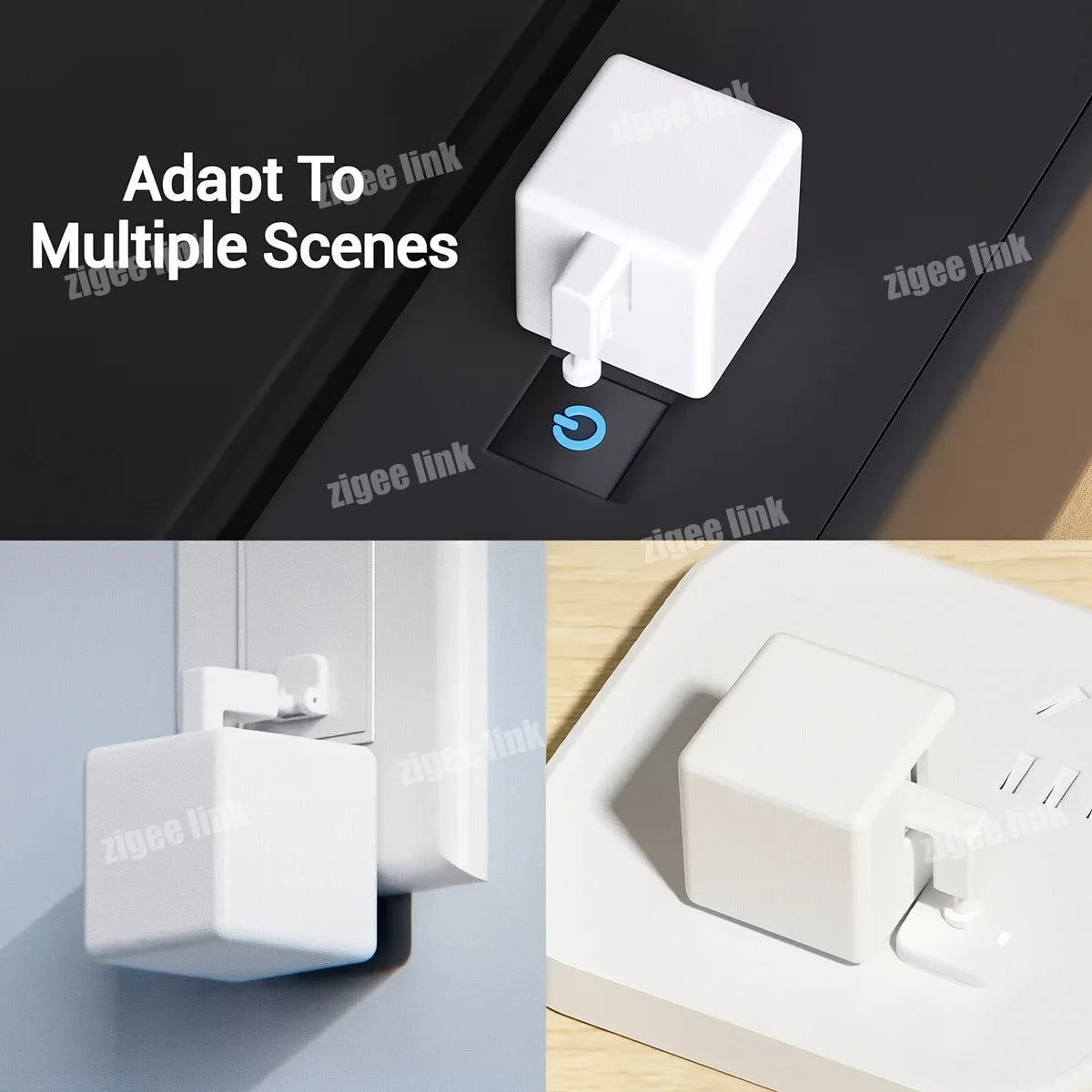 Tuya Bluetooth Smart Fingerbot Plus Switch Button Pusher Smart Life Switch Timer Voice Control Works With Alexa Google Home