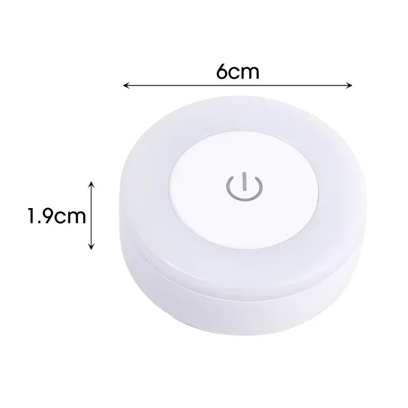 LED Touch Sensitive Night Light Dimmable Wall Light Portable USB Rechargeable Night Light for Living Room and Bedroom Lighting