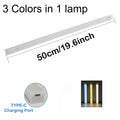 Motion Sensor  Bar  Light Type C Rechargeable Light  LED Magnetic attraction Night Light  for Kitchen Bedside Wardrobe bookcase