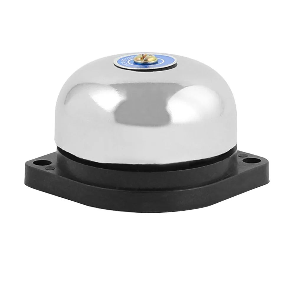 Time Signal 2 Inch Electric Bell Stainless Steel No Spark Fire Alarm Gong Inner Strike Type 220V 5W Electric Ring Home