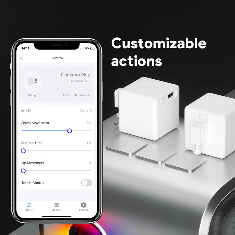 New Tuya Rechargeable Battery Switch Fingerbot Socket Bot Lights Garage Curtains Robot Remoter Alexa Google Home Voice Assistant