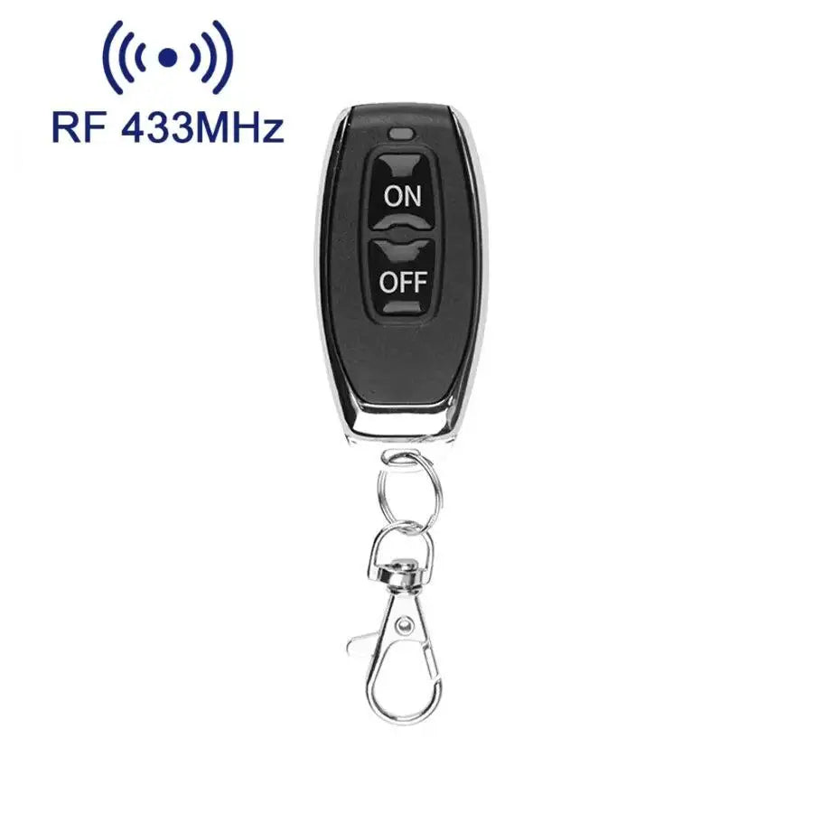 RF433Mhz Wireless Remote Control 12V ON OFF Switch Module Home Garage Door Light Switch 220V 110V 10A Breaker Wall Switch Sets