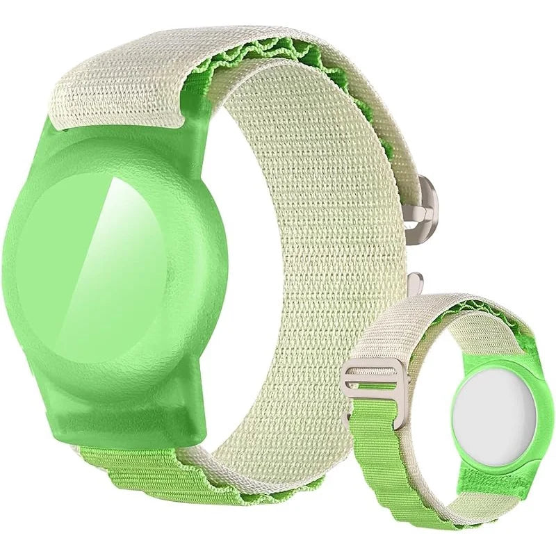 Waterproof AirTag Bracelet for Kids, Hidden Silicone Wristband for AirTag,Secure Holder Strap Band for Child Toddler Protection