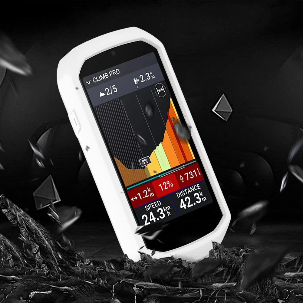 For Garmin Edge 1050 Silicone Case GPS Code Table Protective Cover Anti-Scratch Bike GPS Protective Cover Bumper Sleeve Shell