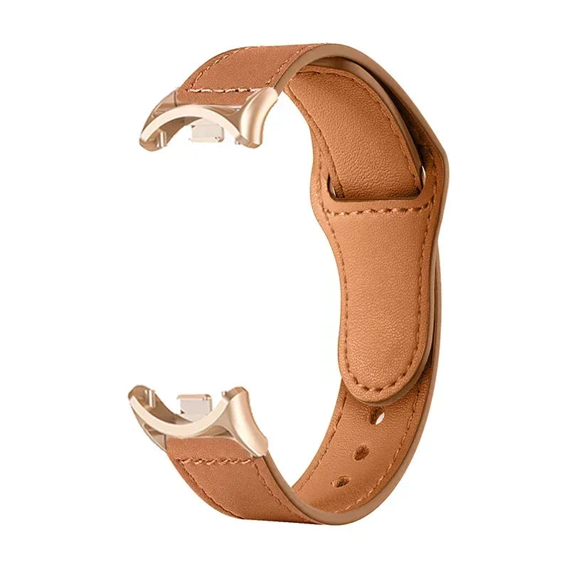 Watch Strap for Xiaomi Smart Band 10 9 Leather Watchband Correas for Xiaomi Mi Band 9 Bracelets Belt for Xiaomi Band 8 Wristband