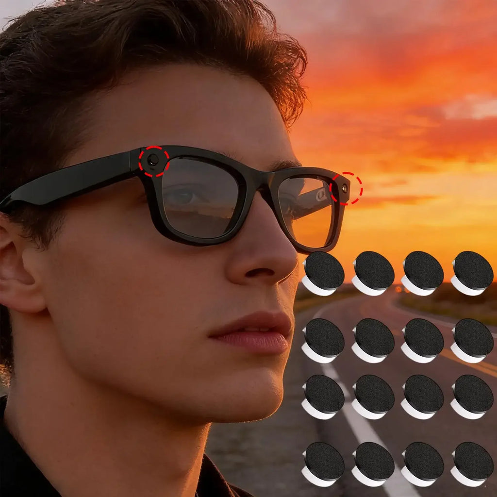 LED Light Shading Cover Stickers Patch Kits for Ray-Ban Meta Wayfarer/Skyler/Headliner Gen1&2/Oakley Meta HSTN Smart Glasses