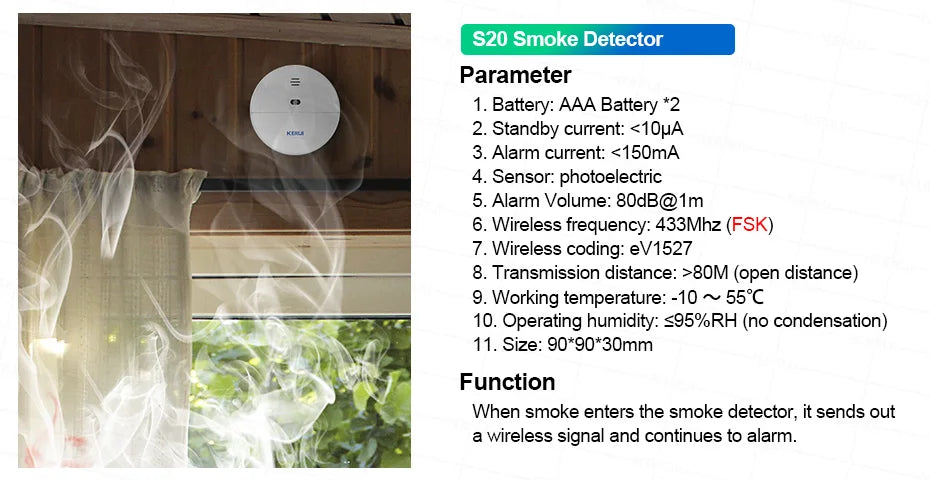 KERUI 4G/WiFi GSM Home Alarm with 7-inch IPS Large Touch Screen Panel Works with Tuya Wireless Security Alarm System Burglar