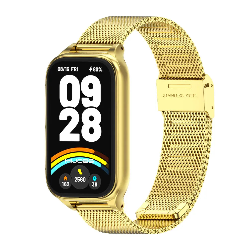 Strap for xiaomi Mi band 9 Active Bracelet Global Version Silicone Waterproof Wristband Mi Smart Band 9 Active Strap