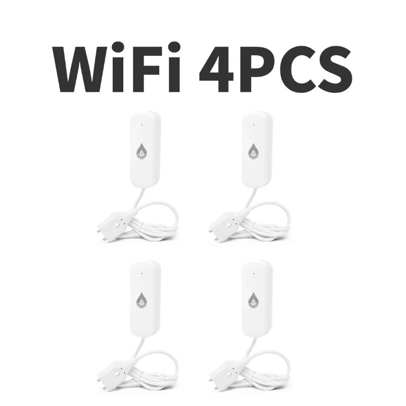 WIFI/Zigbee Water Level Leak Detector Alarm Sensor Smart Home Security System Protection Tuya APP Remote Control