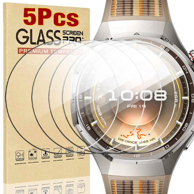 1-5Pcs HD Clear Tempered Glass for Huawei Watch GT 6 46/41mm Screen Protector Anti-scratch Film for Huawei Watch GT6 Pro 46mm
