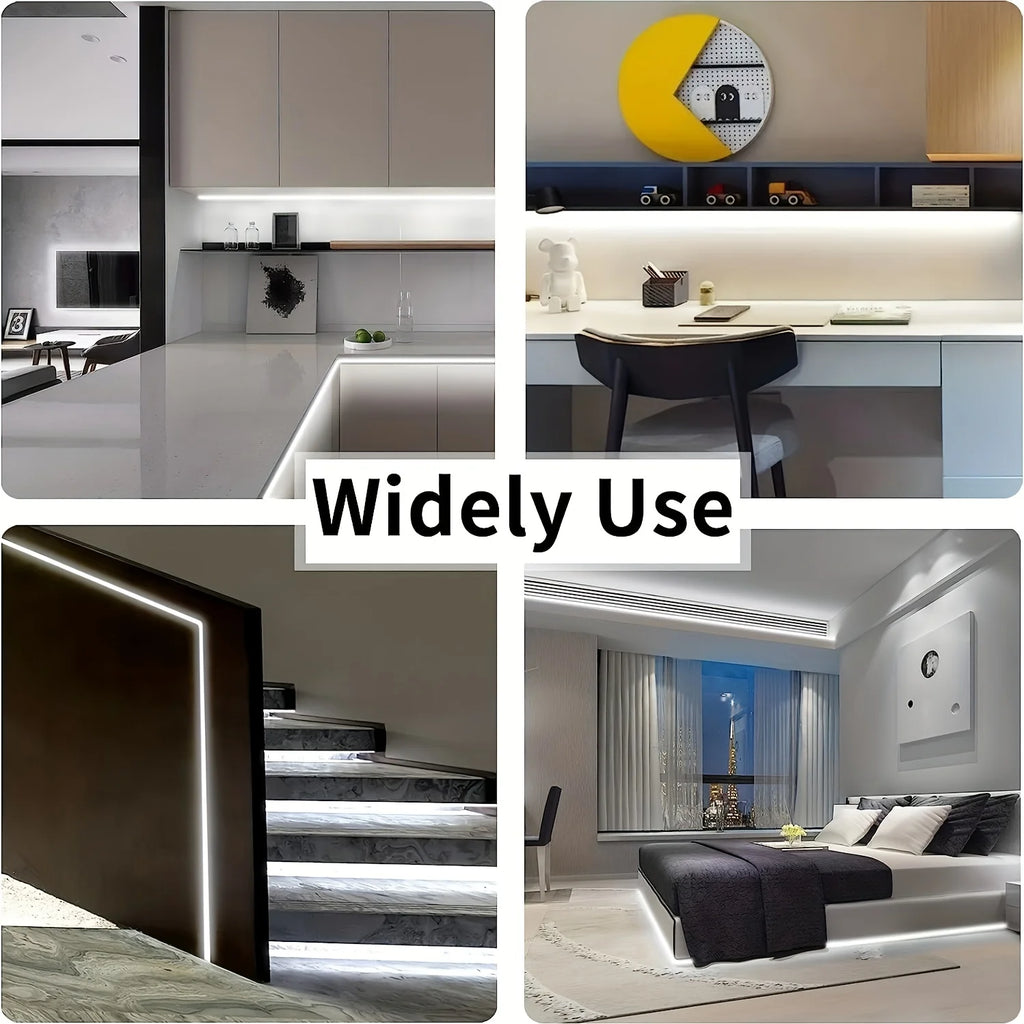 1M DC 5V Night Lights Lamp USB Gesture Sensor Dimmable 60 LEDs/m Strip Lights TV Backlight Kitchen Hand Sweep Waving Tape Diode