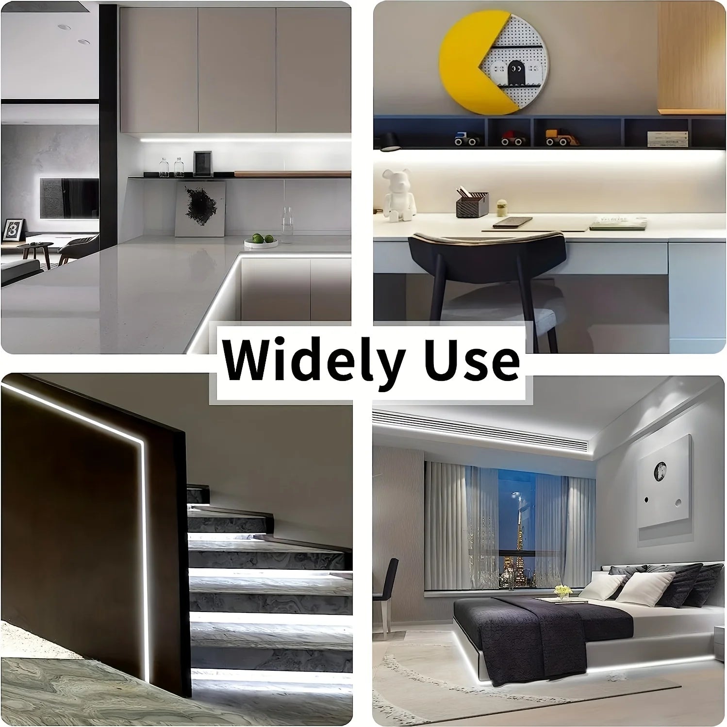 1M DC 5V Night Lights Lamp USB Gesture Sensor Dimmable 60 LEDs/m Strip Lights TV Backlight Kitchen Hand Sweep Waving Tape Diode
