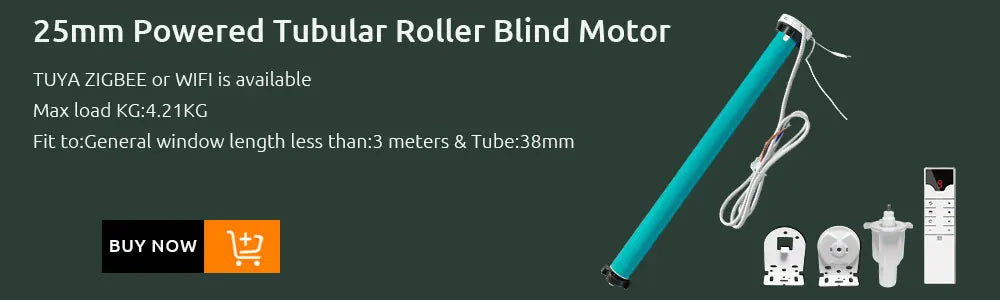 Lifelibero Tuya Zigbee Battery  Window Smart Curtains Blinds Roller Motor For 37 38mm Tube Work Alice Alexa Smart Speaker Home