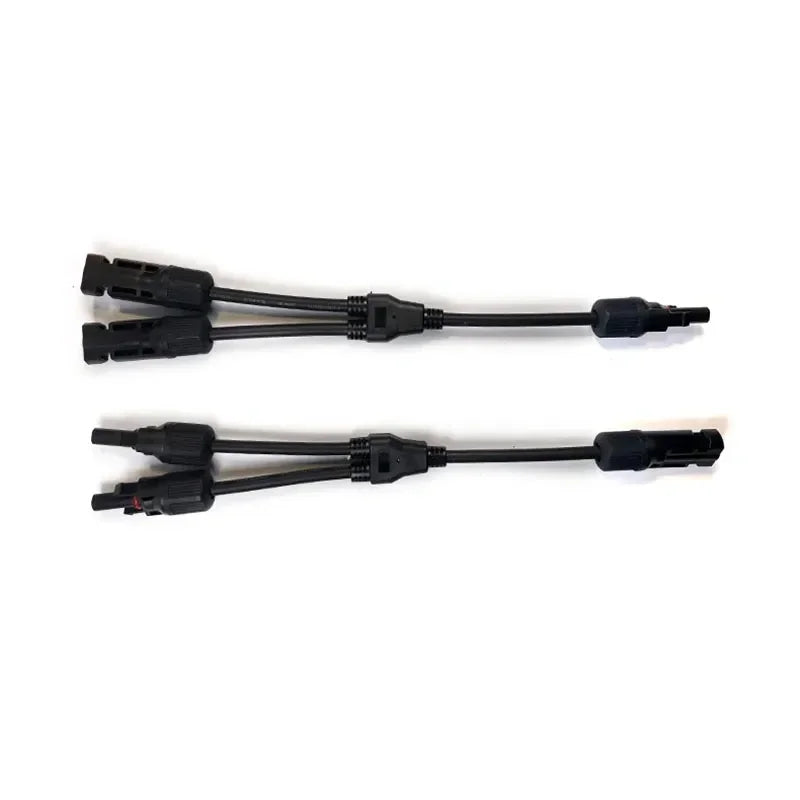 1/5Sets Photovoltaic PV Solar Cell Connector Solar Panel Parallel Connection PV Plug 1 To 2/3/4Way 30A 1000V Y Type Connector