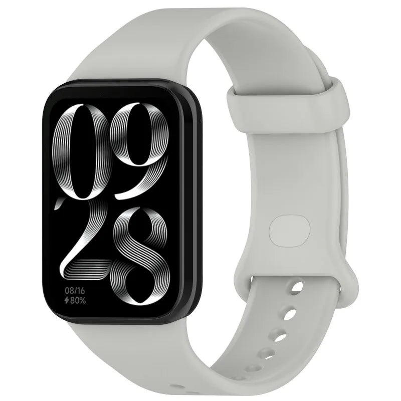 Official Silicone Band Strap for Xiaomi Mi band 9Pro/10 8 Pro Smart Watch Bracelet Replacement For Redmi Watch6 5 4 Accessories