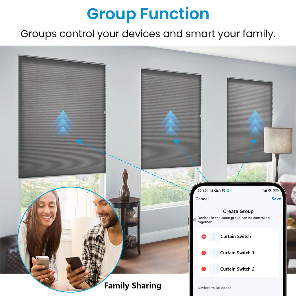 LoraTap Tuya Roller Shutter Touch Panel Switch Smart Life App Remote Progress Bar Settings Voice Control via Google Home Alexa