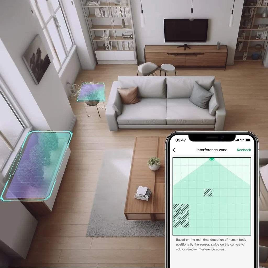 LinknLink Smart Home Bridge Emotion Presence Sensor, mmWave Radar WiFi Smart Motion Sensor,IR, Work with Alexa and Google Home