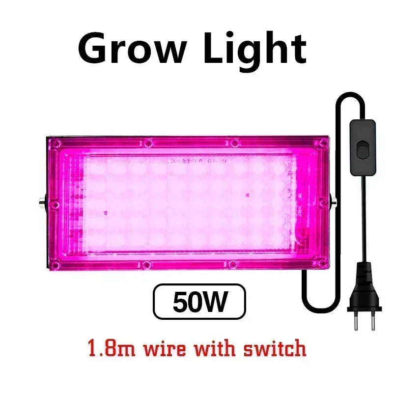 50W 100W Led Flood Light IP65 Waterproof AC 220V Full Spectrum Floodlight Spotlight LED Reflector Street Lamp Wall Flood Lights