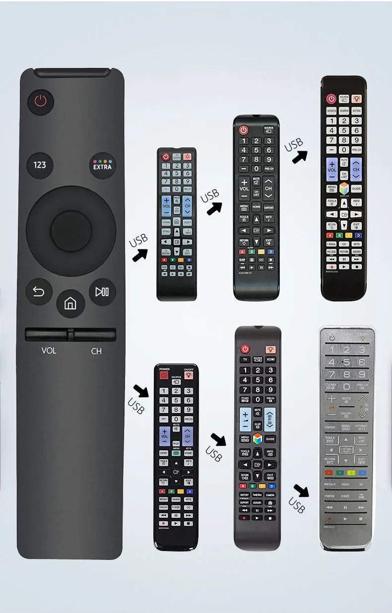 Remote Control Replacement For Samsung TV HD 4K Smart TV Remote Control BN59-1358C BN59-1358D BN59-01350 BN59-01363 BN59-01265A