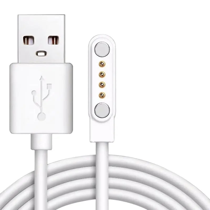 Smartwatch Charging Cable for Kids with 4 Pins, Magnetic Charger for Smartwatch