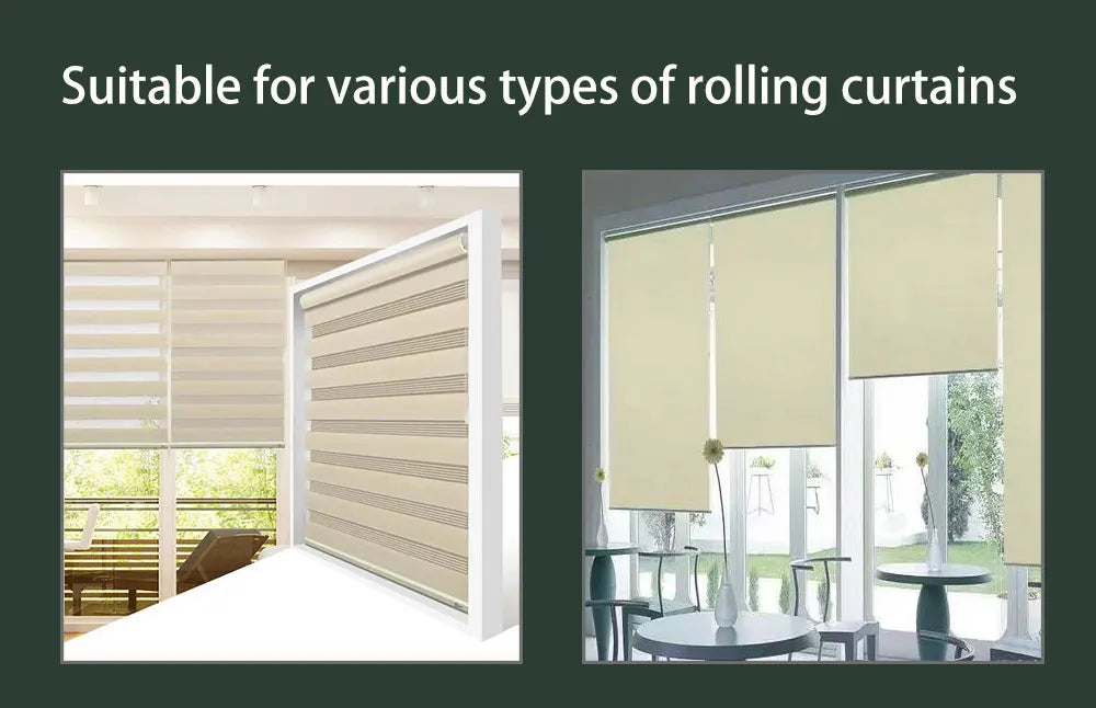 Tuya Wifi Roller Shutter Blinds Motor Automatic Blind Curtain For 38mm Tube Smart Life App Alice Alexa Google Home Voice Control