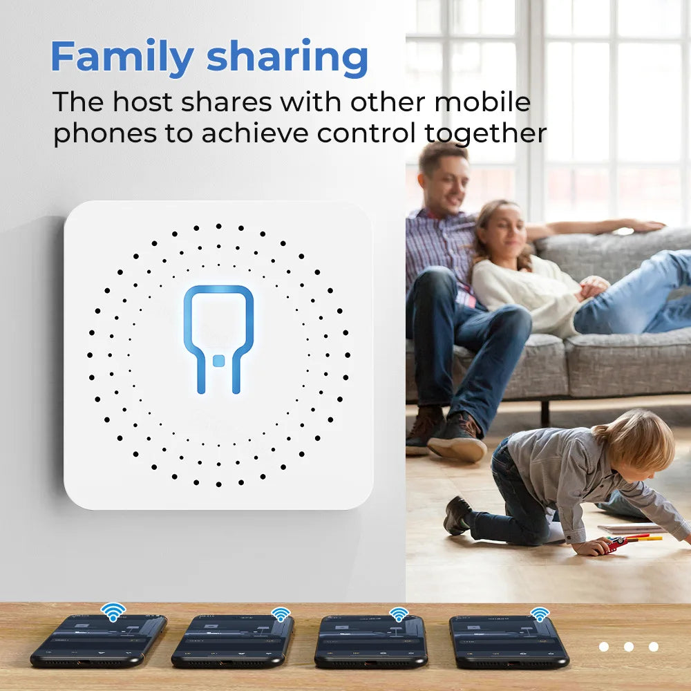 Zigbee / WiFi Smart Switch with Power Monitor 16A Tuya Smart Home Improvement Breaker 2-way Control Voice for Alexa Google Alice