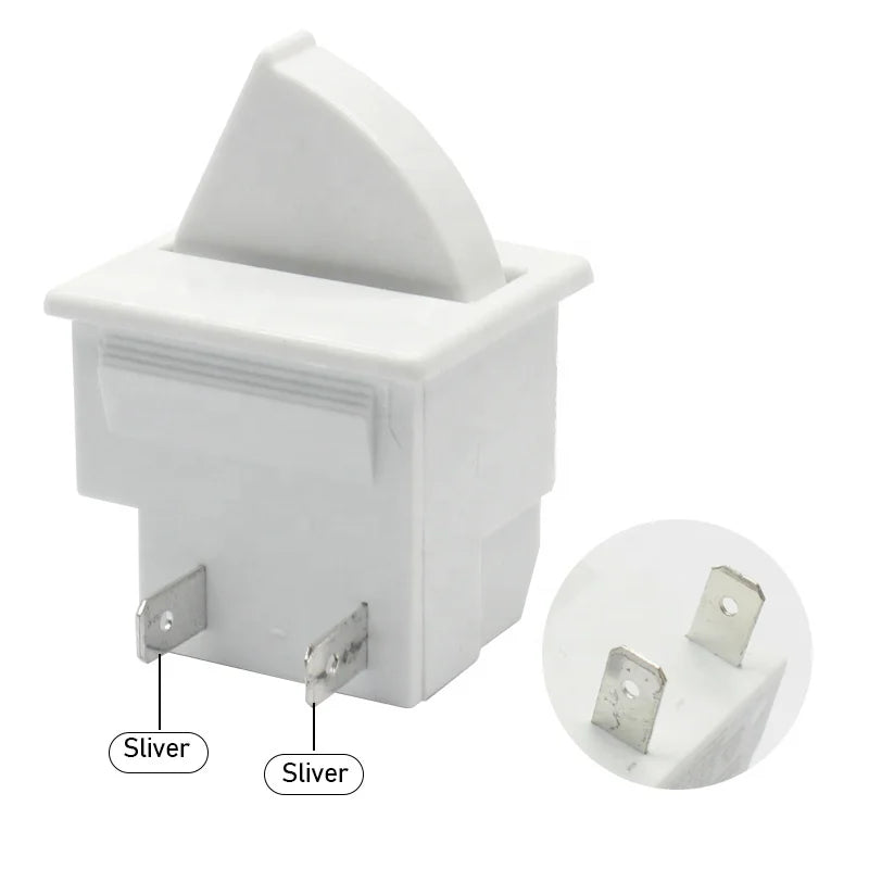 Generic Refrigerator Door Light Switch Compatible For Whirlpool NC Press Switch(1 PCS)