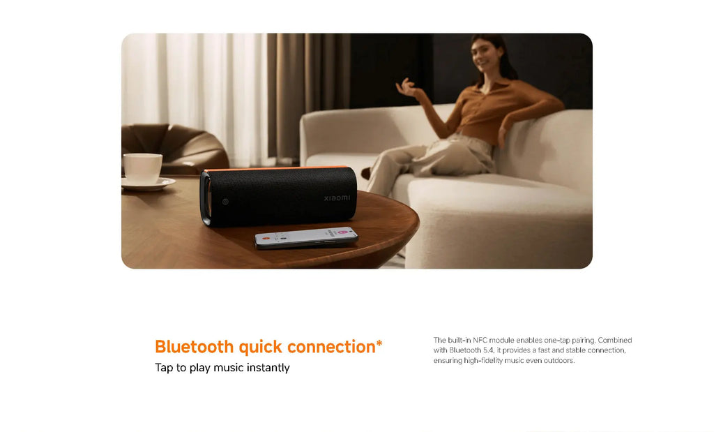Xiaomi Sound Party Global Version Wireless Bluetooth Speaker Portable Smart Home Audio System Powerful Bass Long Range