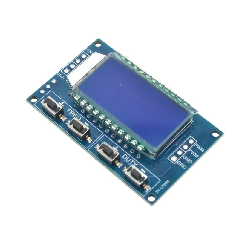 1-10pcs PWM Signal Generator Pulse Frequency Duty Cycle Adjustable Module LCD Display 1Hz-150Khz 3.3V-30V PWM Board Module