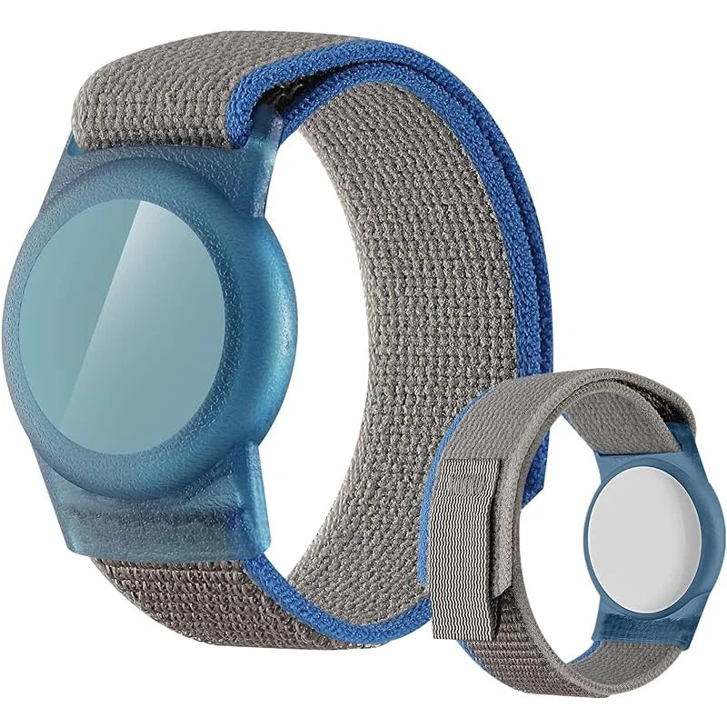 Waterproof AirTag Bracelet for Kids, Hidden Silicone Wristband for AirTag,Secure Holder Strap Band for Child Toddler Protection