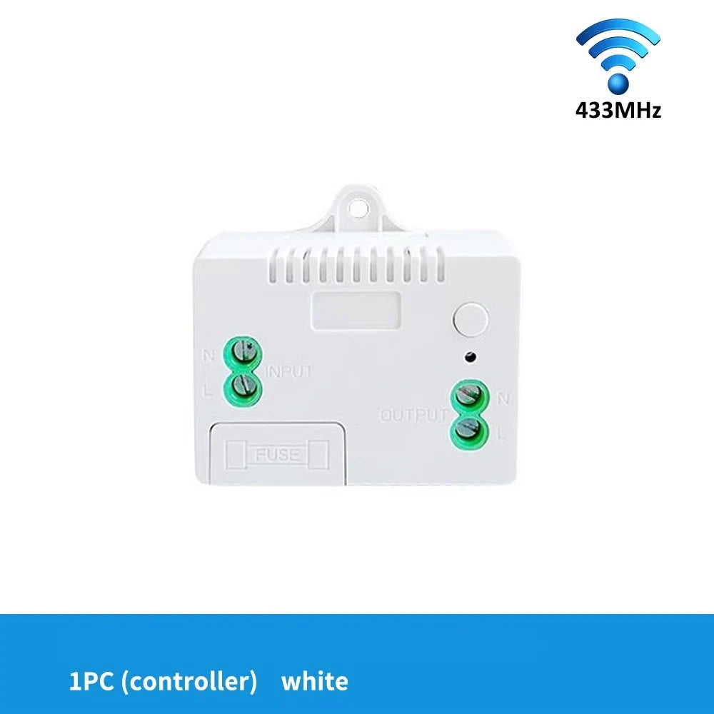 Self-Power Generation Wireless Switch IP44 Waterproof no battery household remote control Push button Wall Light switch