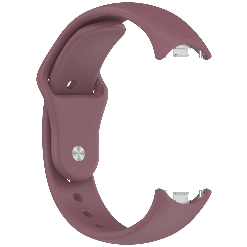 Soft Silicone Strap for Xiaomi Mi Band 10 9 8 NFC Smart Watch Sport Replaceable Bracelet Correa for Mi Band 10 Breathable Strap