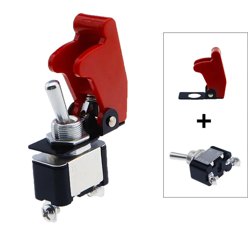 New style KN3A-101 toggle switch Rocker Arm 2Pin 2/gear ON-OFF10A 125V/250V AC cap matching 12V, 24V, 48V, 110V, 220V universal